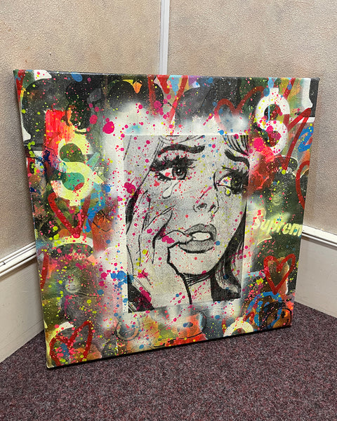 No Crying In The Storm Painting