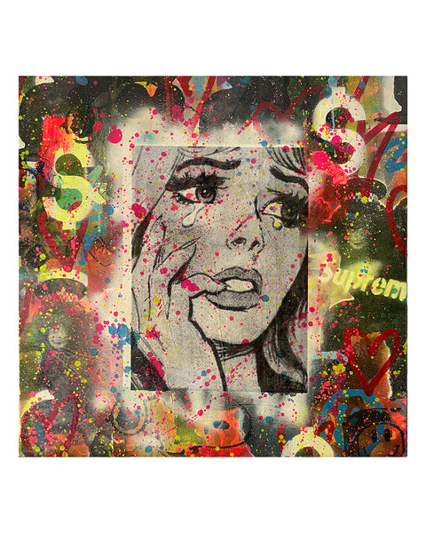 No Crying In The Storm Painting