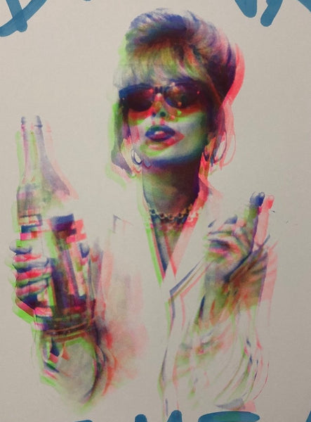 I Want it all Drink Time Print - BARRIE J DAVIES IS AN ARTIST