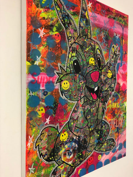 Hey Girl Hey Boy Painting - BARRIE J DAVIES IS AN ARTIST