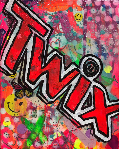 Break Time painting - BARRIE J DAVIES IS AN ARTIST