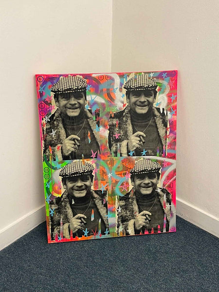 Cushty Wonderwall Painting - BARRIE J DAVIES IS AN ARTIST