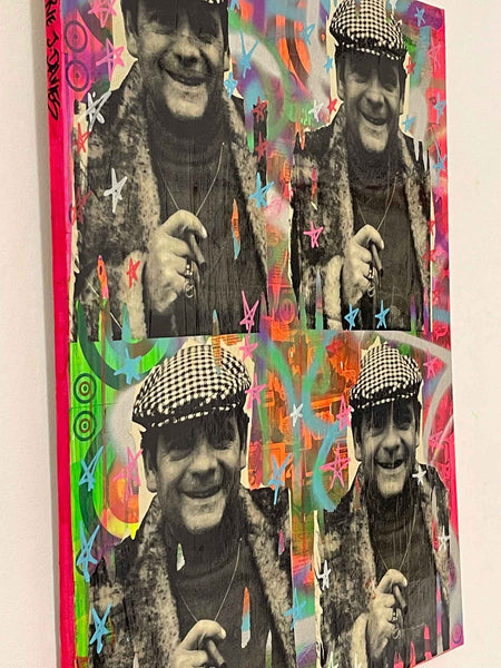Cushty Wonderwall Painting - BARRIE J DAVIES IS AN ARTIST