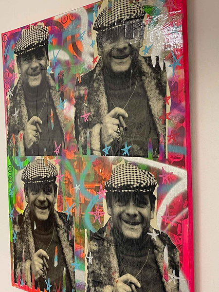Cushty Wonderwall Painting - BARRIE J DAVIES IS AN ARTIST