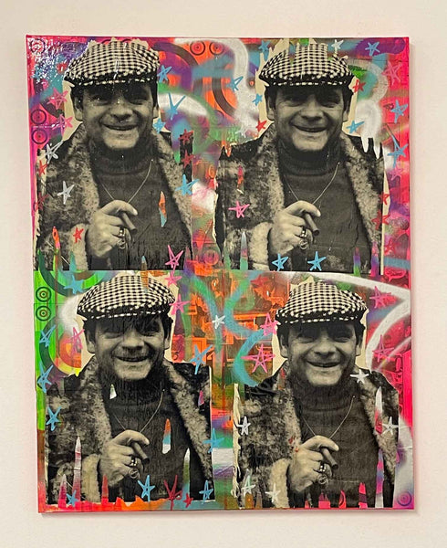Cushty Wonderwall Painting - BARRIE J DAVIES IS AN ARTIST