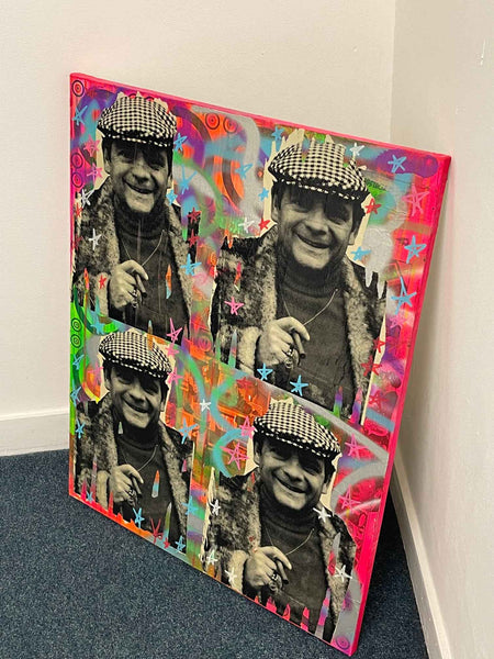 Cushty Wonderwall Painting - BARRIE J DAVIES IS AN ARTIST
