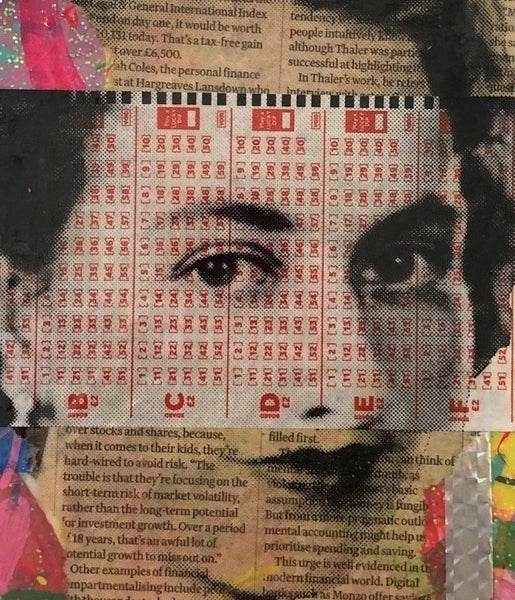 Dada queen Painting - BARRIE J DAVIES IS AN ARTIST