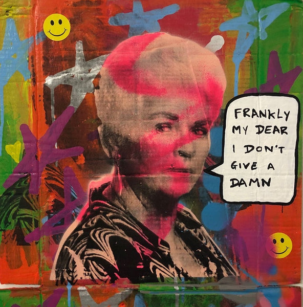 Frankly Pat painting - BARRIE J DAVIES IS AN ARTIST