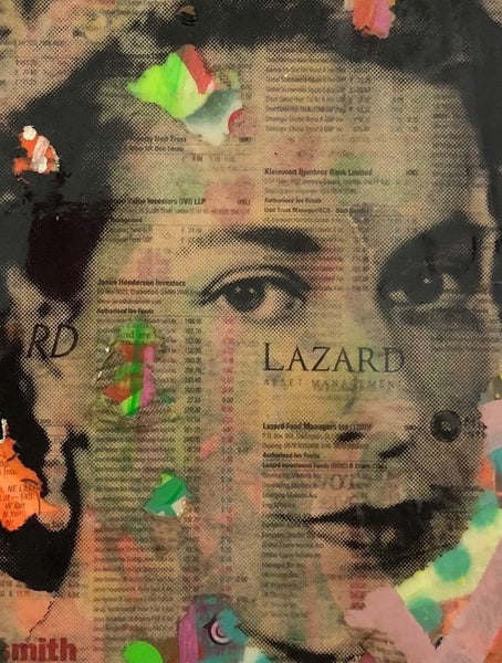 FT Queen painting - BARRIE J DAVIES IS AN ARTIST