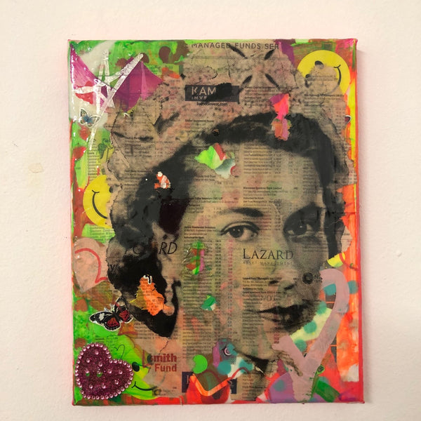 FT Queen painting - BARRIE J DAVIES IS AN ARTIST