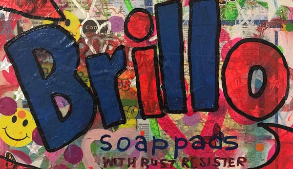 Groove is the Art by Barrie J Davies 2019, Mixed media on Canvas, 20cm x 25cm, Unframed. Barrie J Davies is an Artist - Pop Art and Street art inspired Artist based in Brighton England UK - Pop Art Paintings, Street Art Prints & Editions available.