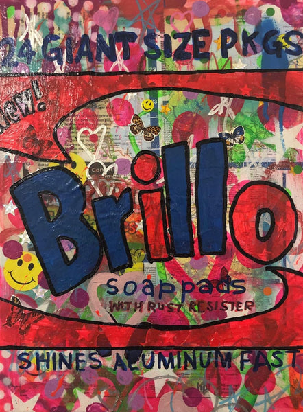 Groove is the Art by Barrie J Davies 2019, Mixed media on Canvas, 20cm x 25cm, Unframed. Barrie J Davies is an Artist - Pop Art and Street art inspired Artist based in Brighton England UK - Pop Art Paintings, Street Art Prints & Editions available.