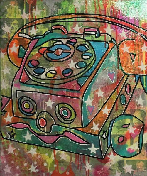 Heroic start Painting - BARRIE J DAVIES IS AN ARTIST