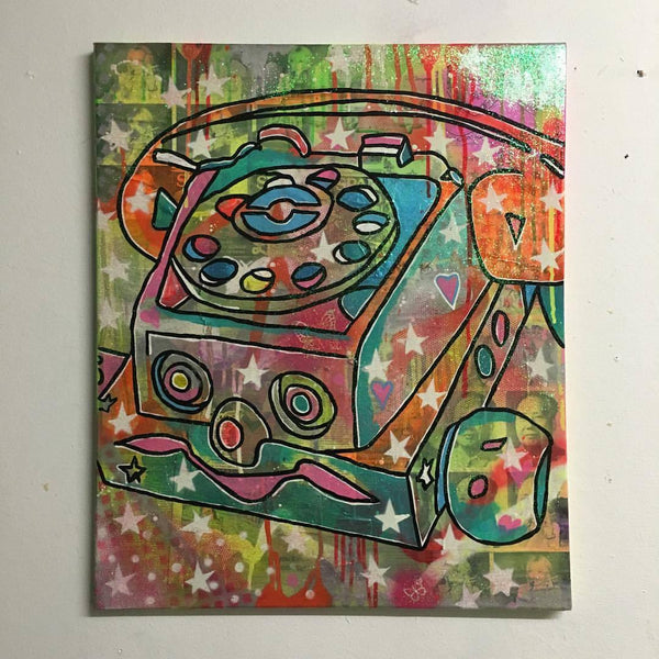 Heroic start Painting - BARRIE J DAVIES IS AN ARTIST