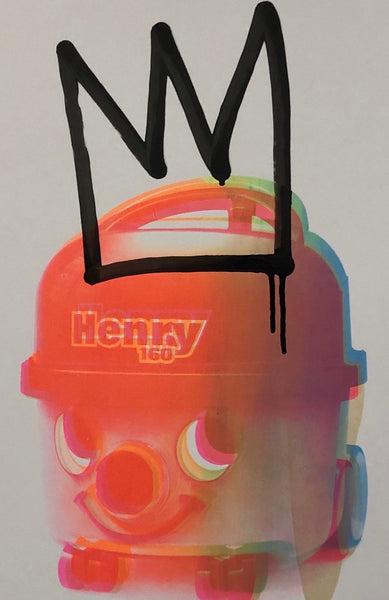 King Suck it up Print - BARRIE J DAVIES IS AN ARTIST