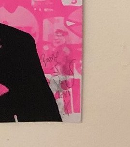 Large Rider of the storm Print by Barrie J Davies 2021 - unframed Silkscreen print on paper (hand finished) edition of 1/1 - A1 size 59 cm x 84 cm.