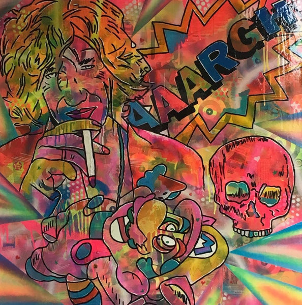 Loose Tapestries Painting - BARRIE J DAVIES IS AN ARTIST