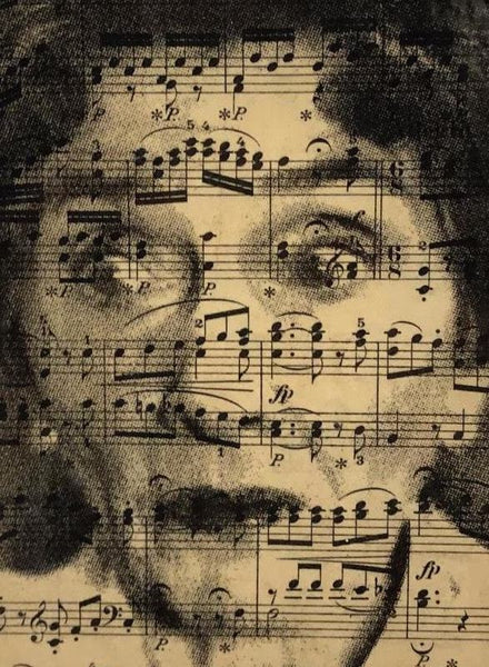 Name that dotty tune Painting freeshipping - BARRIE J DAVIES IS AN ARTIST