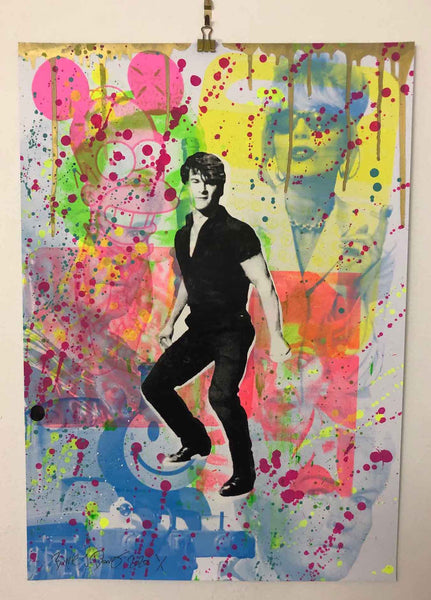 Nobody Mash Up Print - BARRIE J DAVIES IS AN ARTIST