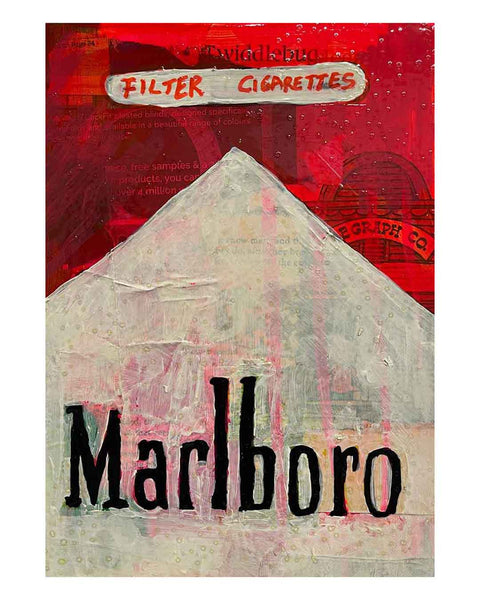 Pack of twenty Painting by Barrie J Davies 2022, Mixed media on Canvas, 21cm x 29cm, Unframed and ready to hang.