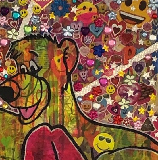 Party Time Painting - BARRIE J DAVIES IS AN ARTIST