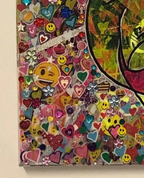 Party Time Painting - BARRIE J DAVIES IS AN ARTIST