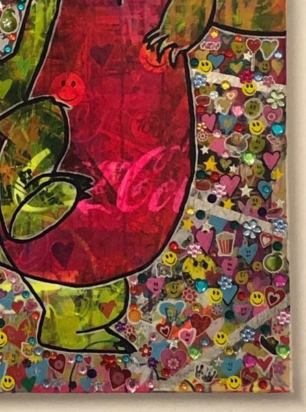 Party Time Painting - BARRIE J DAVIES IS AN ARTIST