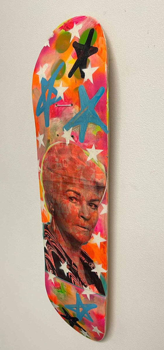 Pat Board Skateboard Art BARRIE J DAVIES