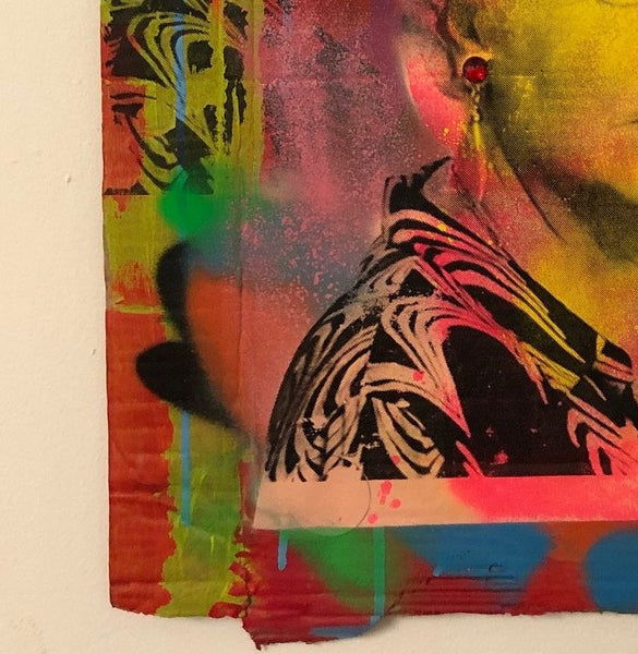 Pat will be Back Painting - BARRIE J DAVIES IS AN ARTIST