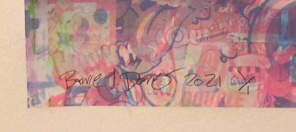 Purple Rider of the storm Print - BARRIE J DAVIES IS AN ARTIST
