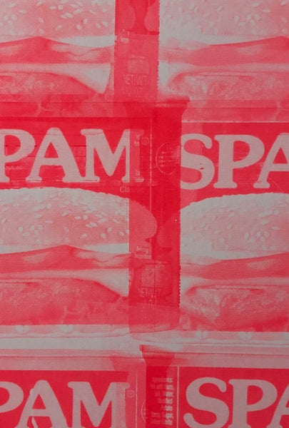Red Junk Mail Print - BARRIE J DAVIES IS AN ARTIST