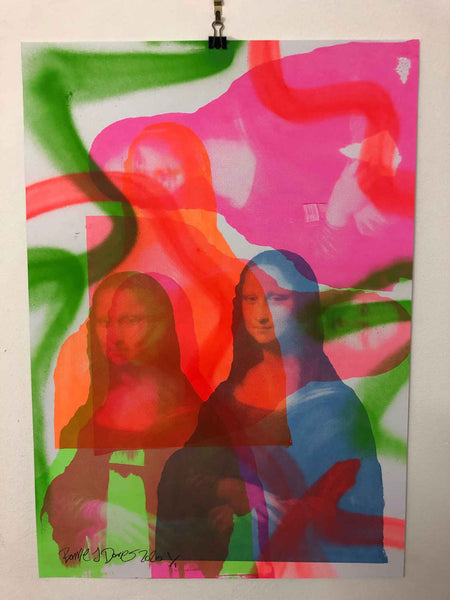 Secret Smile Print - BARRIE J DAVIES IS AN ARTIST