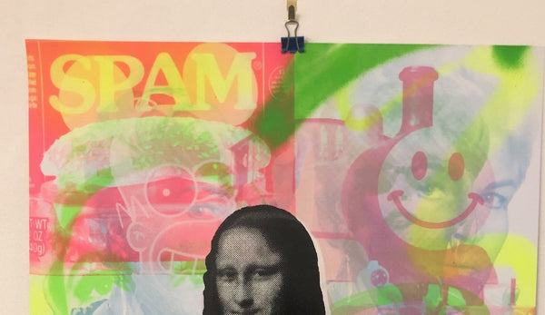 Secret Smile Print - BARRIE J DAVIES IS AN ARTIST