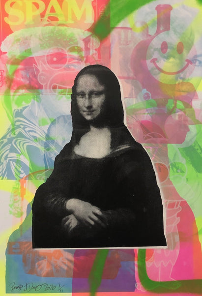 Secret Smile Print - BARRIE J DAVIES IS AN ARTIST