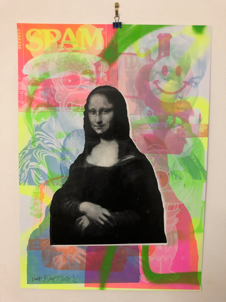 Secret Smile Print - BARRIE J DAVIES IS AN ARTIST