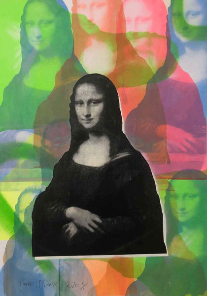 Secret Smile Print - BARRIE J DAVIES IS AN ARTIST
