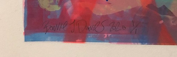 Secret Smile Print - BARRIE J DAVIES IS AN ARTIST