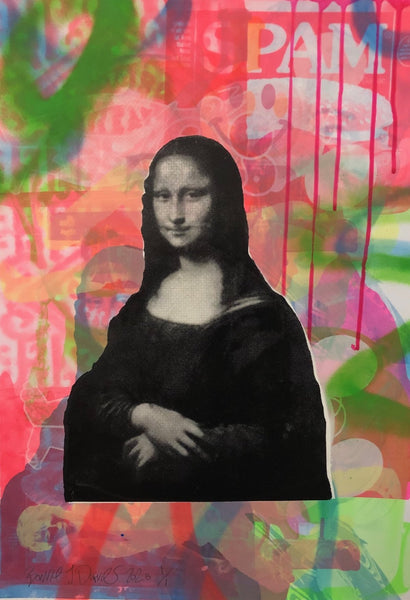 Secret Smile Print - BARRIE J DAVIES IS AN ARTIST