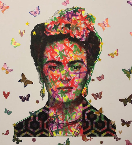 Shine On You Crazy Diamond Butterfly Print - BARRIE J DAVIES IS AN ARTIST