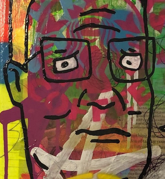 Spin me round Painting - BARRIE J DAVIES IS AN ARTIST