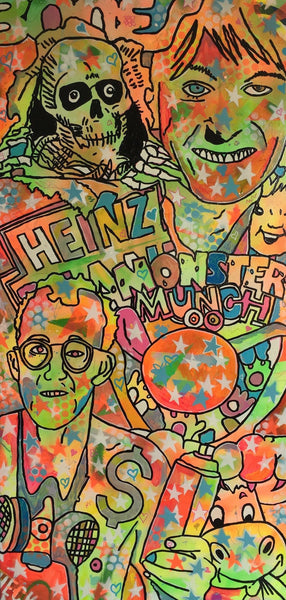 Tripping on your Love Painting - BARRIE J DAVIES IS AN ARTIST