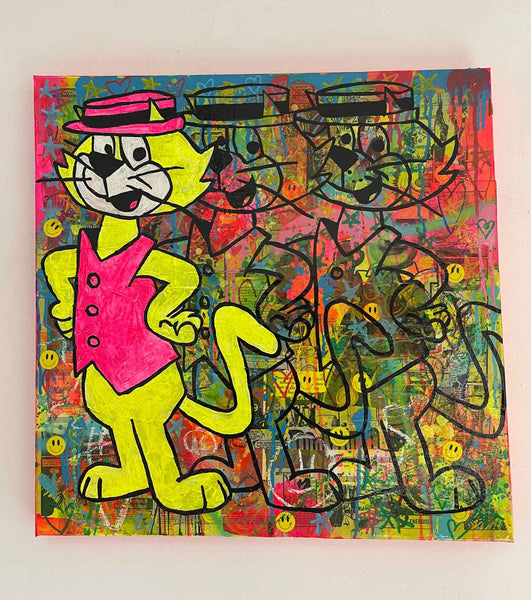 Whats new pussy cat Painting - BARRIE J DAVIES IS AN ARTIST