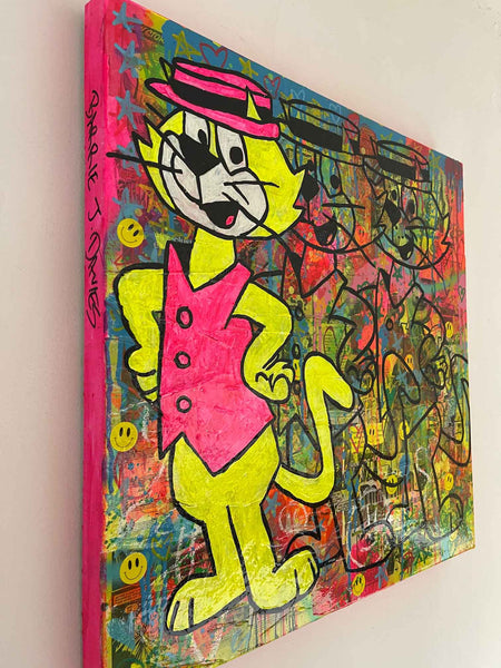 Whats new pussy cat Painting - BARRIE J DAVIES IS AN ARTIST