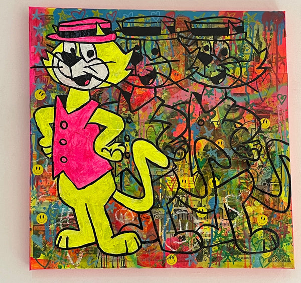Whats new pussy cat Painting - BARRIE J DAVIES IS AN ARTIST