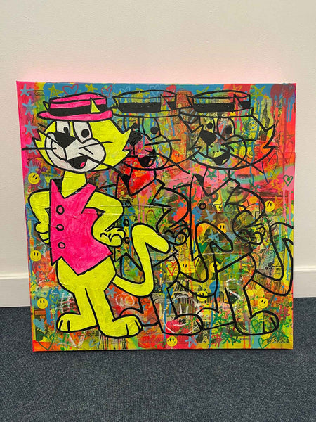 Whats new pussy cat Painting - BARRIE J DAVIES IS AN ARTIST