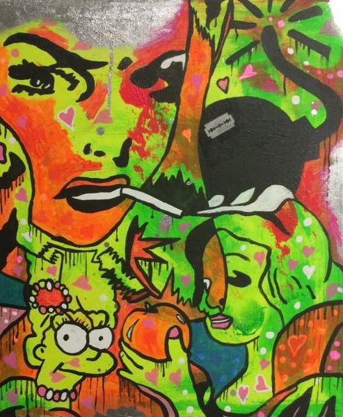 Ya ya Painting - BARRIE J DAVIES IS AN ARTIST