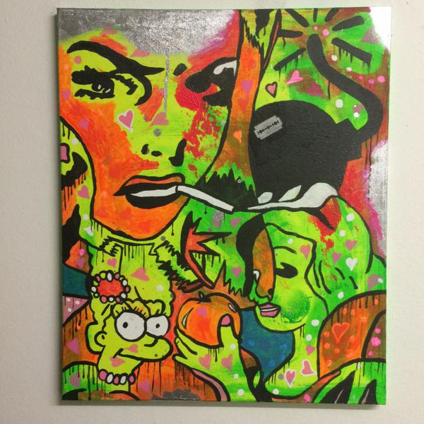 Ya ya Painting - BARRIE J DAVIES IS AN ARTIST