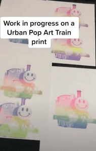 Creating pop art prints