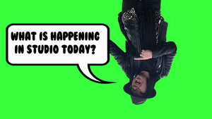 What is happening in studio today?