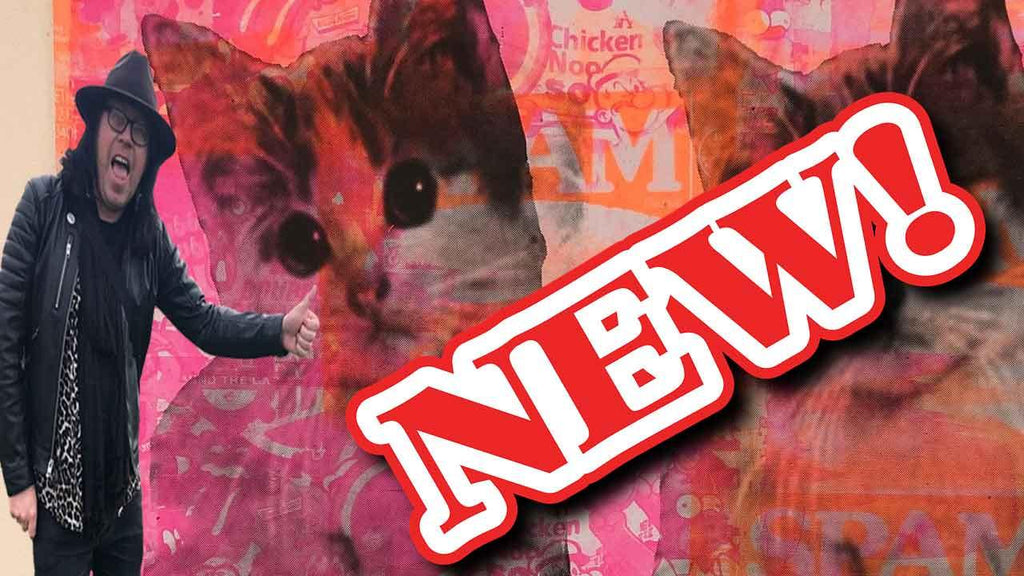 New Kitschy cat prints now available
